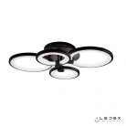 Потолочная люстра iLedex A001/4 BK Ring