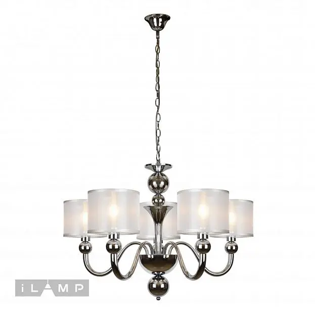 Подвесная люстра iLamp Spring RM1690/5CR Подвесная люстра iLamp Spring RM1690/5CR