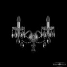 Бра хрустальные Bohemia Ivele Crystal  1415B/2/200/XL Ni