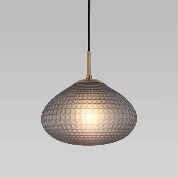 Подвесной светильник Eurosvet 50263/1 серый a064968 Gem