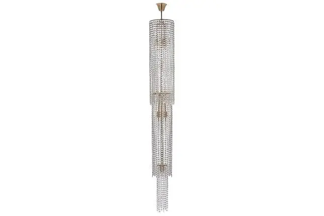 Каскадная люстра Arti Lampadari Stella E 1.3.20.105 G Каскадная люстра Arti Lampadari Stella E 1.3.20.105 G