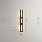 Бра ERKER WALL Размер S. Цвет черный Lampatron 8515-23563