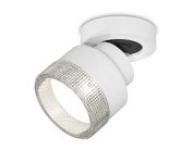 Комплект накладного поворотного светильника с композитным хрусталем Ambrella light XM8101040 Techno