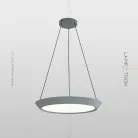 Подвесной светильник SOLVE Размер L. Цвет Серый Lampatron 3635-9008