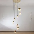 Готовая комбинация светильников VENZEL COMBO 9 ламп Lampatron f-venzel-combo-9 8121-22222