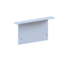 Боковая заглушка для профиля DN18529 Цвет: Белый матовый Donel DNCAP18529RAL9003 DN8ALE