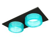 Комплект встраиваемого светильника с композитным хрусталем Ambrella light XC6526043 Techno
