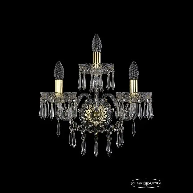 Бра хрустальный Bohemia 1403B/2+1/160/XL G Бра хрустальный Bohemia 1403B/2+1/160/XL G