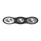 Встраиваемый светильник Lightstar i937060709 INTERO 111 Triple ROUND