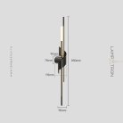 Бра TINUS BEND Размер M. Цвет черный Lampatron f-tinus-bend-m-black 8975-25406