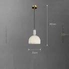 Подвесной светильник MIEL Облачный мрамор Lampatron miel-marble-cloud 9117-25955