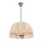 Люстра подвесная с абажуром Вышивка Citilux CL407135 Базель