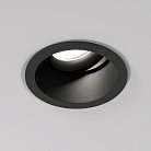 Светильник встраиваемый GU10 чёрный elektrostandard 25008/01 Hide a064263