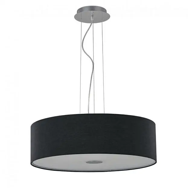 Подвесной светильник Ideal Lux 105628 WOODY SP5 NERO Подвесной светильник Ideal Lux 105628 WOODY SP5 NERO