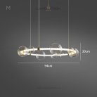 Кольцевые люстры и светильники SESSA RING Размер M. Lampatron 3936-9824