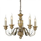 Подвесная люстра Ideal Lux FIRENZE SP5 ORO ANTICO (DORA SP5) 020822