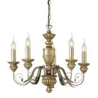 Подвесная люстра Ideal Lux FIRENZE SP5 ORO ANTICO (DORA SP5) 020822