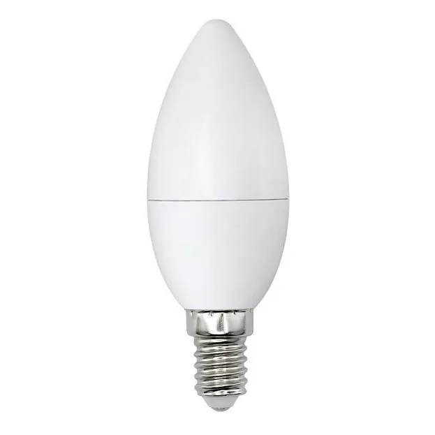 Лампочка светодиодная Volpe LED-C37-9W/DW/E14/FR/NR картон Лампочка светодиодная Volpe LED-C37-9W/DW/E14/FR/NR картон