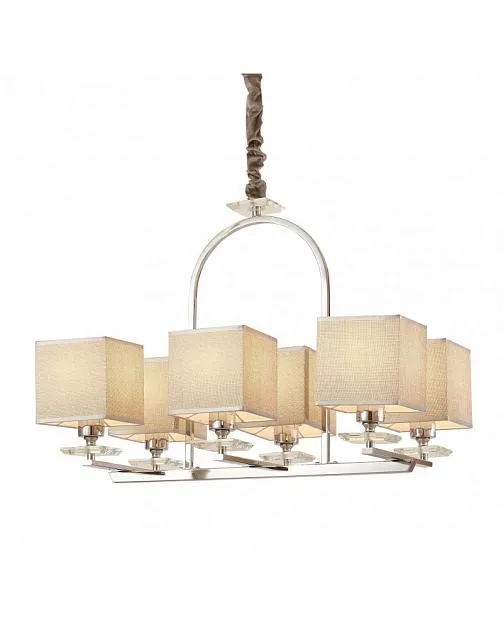 Подвесная люстра Lumina Deco Liniano LDP 17100-6 CHR Подвесная люстра Lumina Deco Liniano LDP 17100-6 CHR