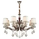 Подвесная люстра AM Group GLAMOUR SP8 COFFEE