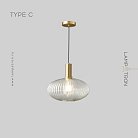 Подвесной светильник IRIS Тип C. Цвет Латунь Lampatron f-iris-c-brass 7261-19978