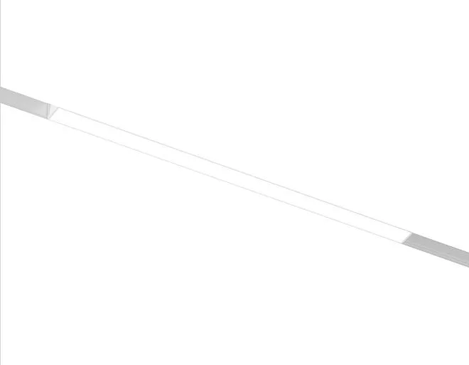 Трековый светильник белый IP20 10W 3CCT 3000-6000K SMART 48V 120° 304*22*45 Ambrella light GL4450 WH track system