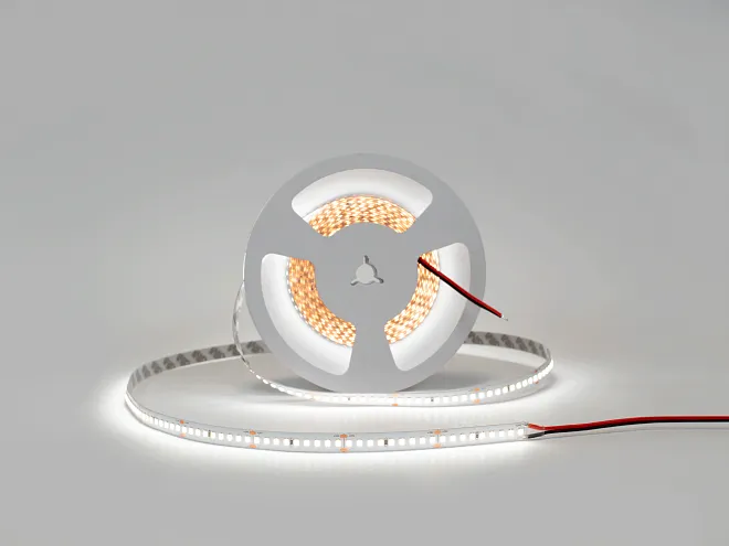 Светодиодная лента LUX, 180 LED/м, 9,6 Вт/м, 24В, IP33, Нейтральный белый (4000K) SWG DSG-HE2180-24-NW-33
