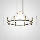 Кольцевые люстры и светильники DONICA Lampatron 4908-12503