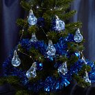 Светодиодная гирлянда фигурная 3м +0.5м 5000K с питанием от батареек Feron 32369 CL580