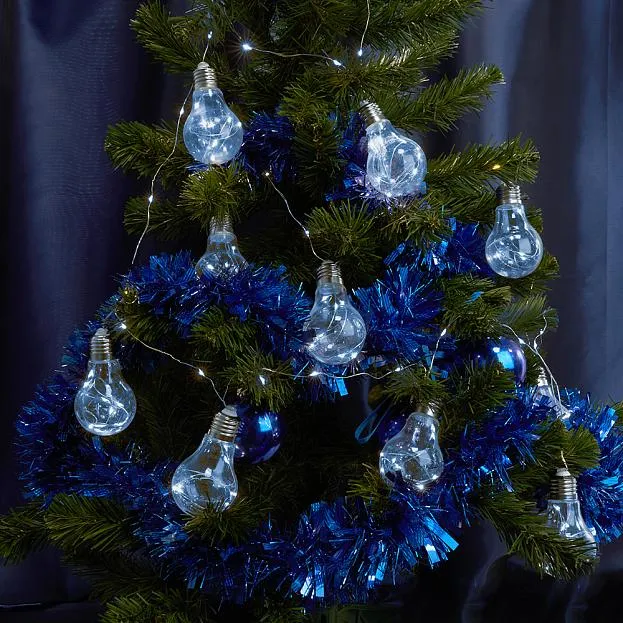 Светодиодная гирлянда фигурная 3м +0.5м 5000K с питанием от батареек Feron 32369 CL580