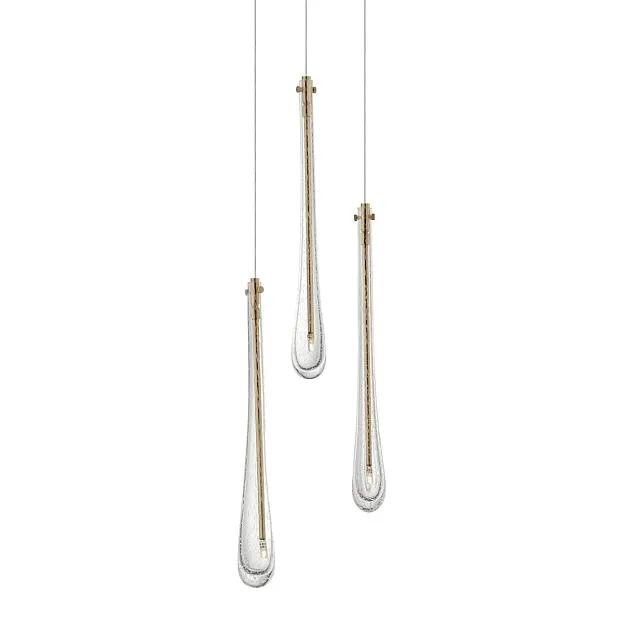 Подвесной светильник Delight Collection MD2060-3B brass