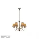 Подвесная люстра iLamp P2406-6 Nickel Rolling