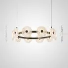 Кольцевые люстры и светильники MANS RING Lampatron 8115-22213