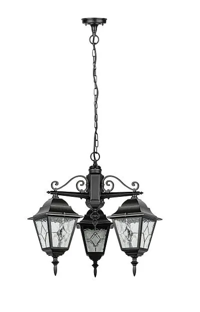 Уличный светильник подвесной Oasis Light 79970MlgW/3 Bl QUADRO M lead GLASS