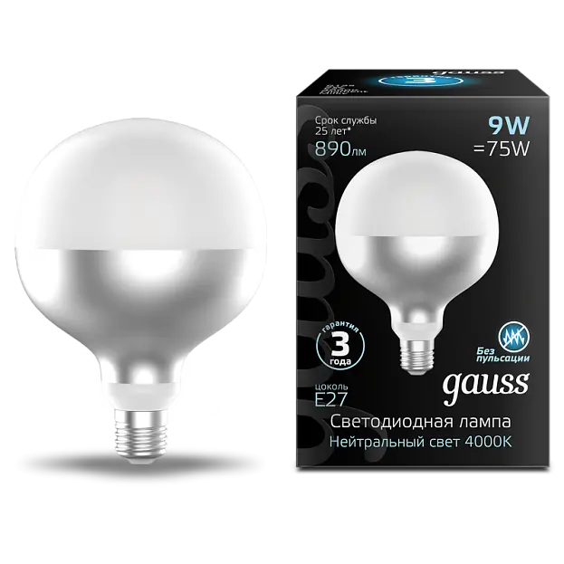 Лампа Gauss 1014802209 Filament Oversize