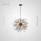 Люстра MARITZA 8 ламп. Цвет Мультиколор Lampatron 5836-15444