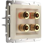 Акустическая розетка Werkel W1185003 (слоновая кость) a051468