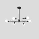 Люстра На Штанге Late D86 Black ImperiumLoft 193582-26