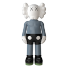 Дизайнерская статуэтка копилка KAWS Companion синий LeDron 93D grey