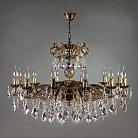 Подвесная люстра Ambiente 2128/12 PB Honey Leaf LEON