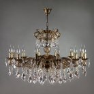 Подвесная люстра Ambiente 2128/12 PB Honey Leaf LEON