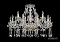 Подвесная люстра Bohemia 1413/10+5/300/G 1413 Gold