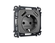 Комплект механизма электрической розетки Ambrella Volt MO659010 QUANT