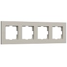 Рамка werkel w0042917 slab дымчатый софт a071628