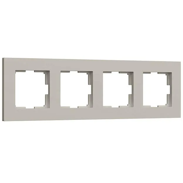 Рамка werkel w0042917 slab дымчатый софт a071628