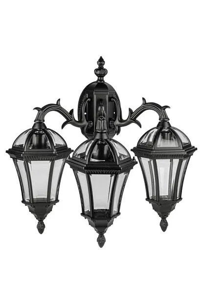 Настенный фонарь уличный Oasis Light 95202S 3 15L Bl ROMA S Настенный фонарь уличный Oasis Light 95202S 3 15L Bl ROMA S