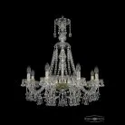 Люстра хрустальная Bohemia 1409/8/240/XL-75 G