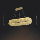 Реечный, рядный светильник ACHILLES LONG Размер S. Цвет Латунь Lampatron 7390-20400