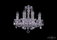 Подвесная люстра Bohemia 1402/8/141/Ni 1402 Nickel