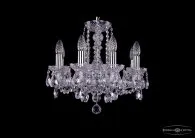 Подвесная люстра Bohemia 1402/8/141/Ni 1402 Nickel
